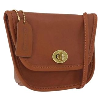 Coach Borsa a spalla in pelle Pre-owned - - Pre-owned - Donna - Marrone - ONE SIZE