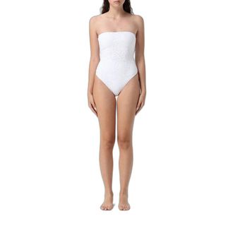 MC2 Saint Barth Badpak - Dames - Badkleding - Wit - Maat: S Polyamide