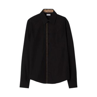 Burberry Hombre, Camisas, Negro, Talla: S