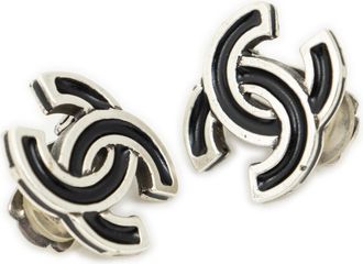 Chanel CC Clip On Earrings Oorbellen