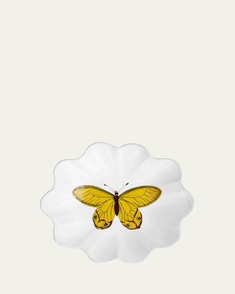 Astier De Villatte Yellow Butterfly Plate 1