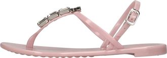 Casadei Jelly Flat Sandalen - Dames - Sandalen - Roze - 41 EU - Schoenen