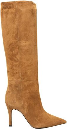 Bianca Di Stivale con Tacco in Camoscio - - Shoes - Donna - Marrone - 36 EU