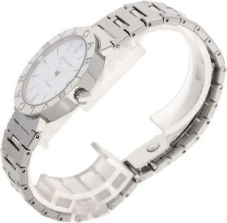 Bulgari Pre-owned Watches, female, White, Size: ONE SIZE Pre-owned Vintage Watch