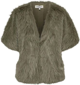 &Co Woman Cilly Gilet - Dames - Jassen - Groen - Maat: 2XL Poliester