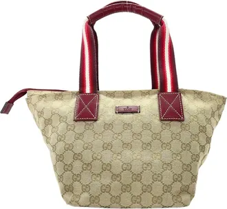 Gucci Beige Tote Bag (Pre-Owned)