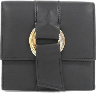 Cartier Black Wallet (Tri-Fold) (Pre-Owned)