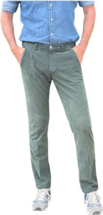 Mason's Chino Broek - Heren - Chinos - Groen - S - Katoen - Broeken
