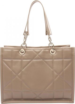 Dior Beige Leather Tote Bag (Pre-Owned)