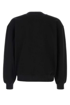 Gucci Mens Black Cotton Sweatshirt Blackmix Felpe