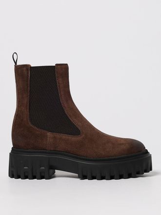 Hogan Stivaletti Chelsea H700 in pelle scamosciata con tacco basso
