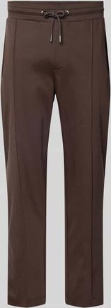 Joop Sweatpants mit Eingrifftaschen Modell Josemiguel in Schoko, Gr&ouml;&szlig;e XXL