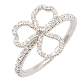 Tiffany & Co. Silver Clear Platinum 950 Band Ring (Pre-Owned)