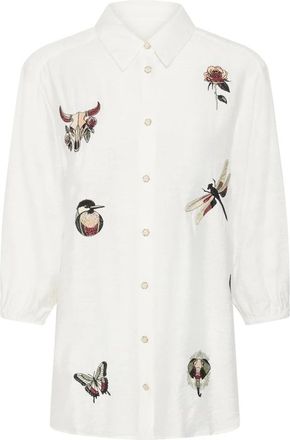 Cream Overhemden, Dames, Wit, XS, Shirt