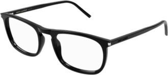 Saint Laurent Klassieke Leren Schoudertas - unisex - Brillen - Zwart - 54 MM - Accessoires
