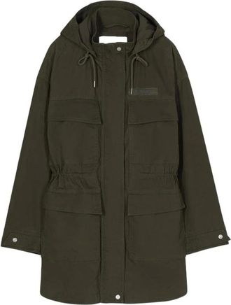 Closed Mujer, Abrigos, Verde, Talla: S