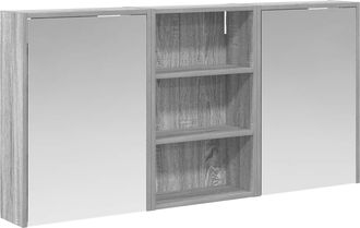 vidaXL Juego De Muebles De Ba&ntilde;o 3 Uds. 126 X 16 X 62.5 Cm Vidaxl