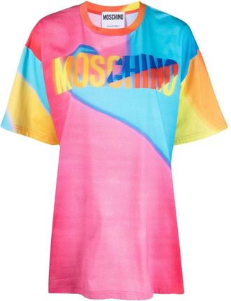 Moschino T-Shirts - Dames - T-shirts - Veelkleurig - XS - Katoen - Tops