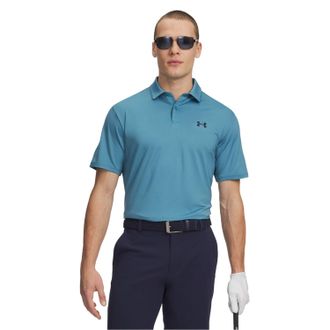 Under Armour Ademend sportpoloshirt voor heren (Blauw)