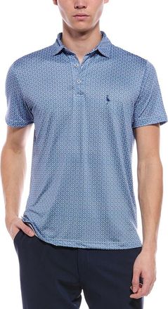 Tailorbyrd Tailorbyrd Diamond Geo Performance Polo Shirt