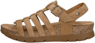 Panama Jack Sasha Sandalen - Dames - Sandalen - Bruin - 42 EU - Leer - Schoenen