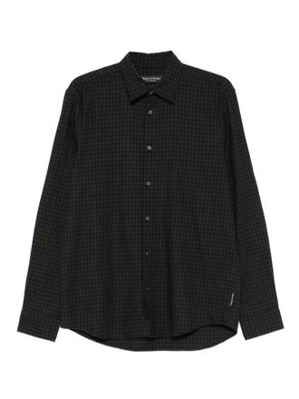 Marc O'Polo Camicia a quadretti - Nero
