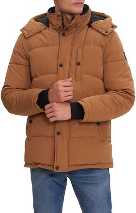 Noize Jay Puffer Jacket in Bronze at Nordstrom Rack, Size Xx-Large