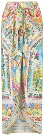 Camilla Lange Sarong met Lagen - Dames - Strandmode - Veelkleurig - S/M - Badmode