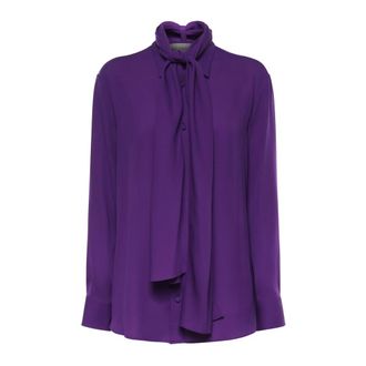 Balenciaga Shirt - female - Balenciaga - Shirts - Purple - XS - Blouses & Shirts