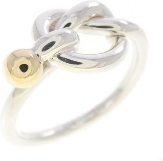Tiffany & Co. Yellow Gold (18K) Silver 925 Band Ring (Pre-Owned)