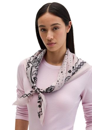 Marc O'Polo Modeschal MARC OPOLO, Damen, multi, dried rose, Baumwolle, Modet&uuml;cher Modeschal, aus reiner Bio-Baumwolle, quadratisch, ca. 85 x 85 cm