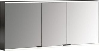 Emco Prime 2 Armario Con Espejo Iluminado, 1400 Mm, 3 Puertas, - Emco