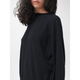 Woolrich Womens Black Cashmere Sweatshirt Clothing