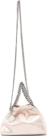 Stella McCartney Light Pink Falabella Mini Bucket Bag