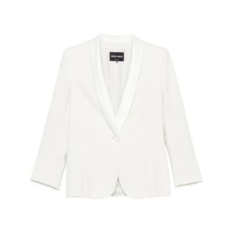 Giorgio Armani Jassen, Dames, Wit, S, Blazers