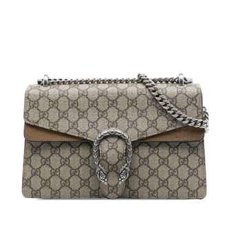 Gucci Tweedhands Medium GG Supreme Dionysus Schoudertas