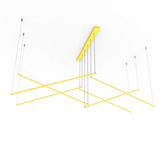 Lumicom Storm Lampara De Techo 6x Moocolor Mate