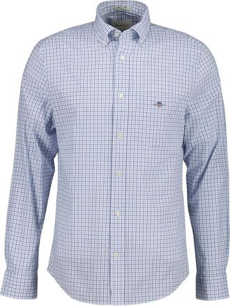 GANT Geruit overhemd - Blauw