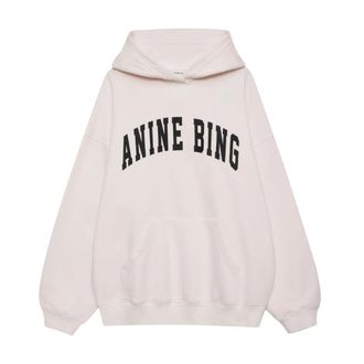 Anine Bing Harvey Sweatshirt - Dames - Hoodies - Roze - S - Katoen - Hoodies & sweatvesten