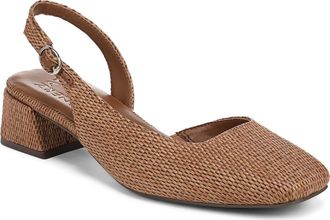 Naturalizer Jayla Slingback Pump in Walnut Wake at Nordstrom, Size 6.5
