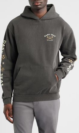 Dark Seas Headmaster V3 Graphic Hoodie in Pigment Black at Nordstrom, Size Xx-Large