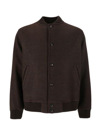 Circolo 1901 Garment-Dyed Wool-Blend Bomber Jacket