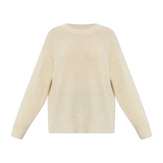 Lisa Yang Joyje Cashmere Trui - Dames - Truien - Geel - Maat: S Kasjmier