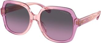 Coach HC8395F CR962 Asian Fit 581390 Womens Sunglasses Pink Size 56