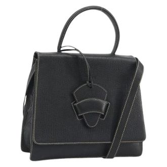 Loewe Tweedehands leren handtassen - Dames - Vintage Handtas - Zwart - ONE Size - Vintage