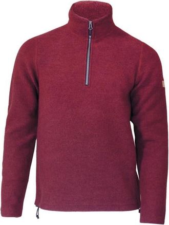 Ivanhoe of Sweden Brodal Half Zip Wollpullover für Herren | rot