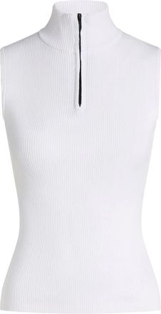 Karl Lagerfeld Top smanicato - Bianco