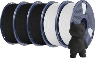 OEM Filamento Para Impresora 3d, Material Pla, Baja Contracci&oacute;n, 3bk 2wt