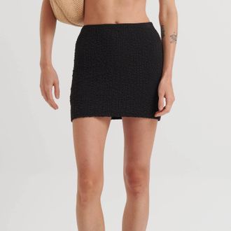 Nanushka Lyle Mini Skirt In Black