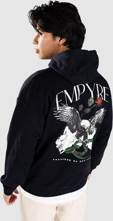 Empyre Contrast Eagle Sudadera con Capucha negro